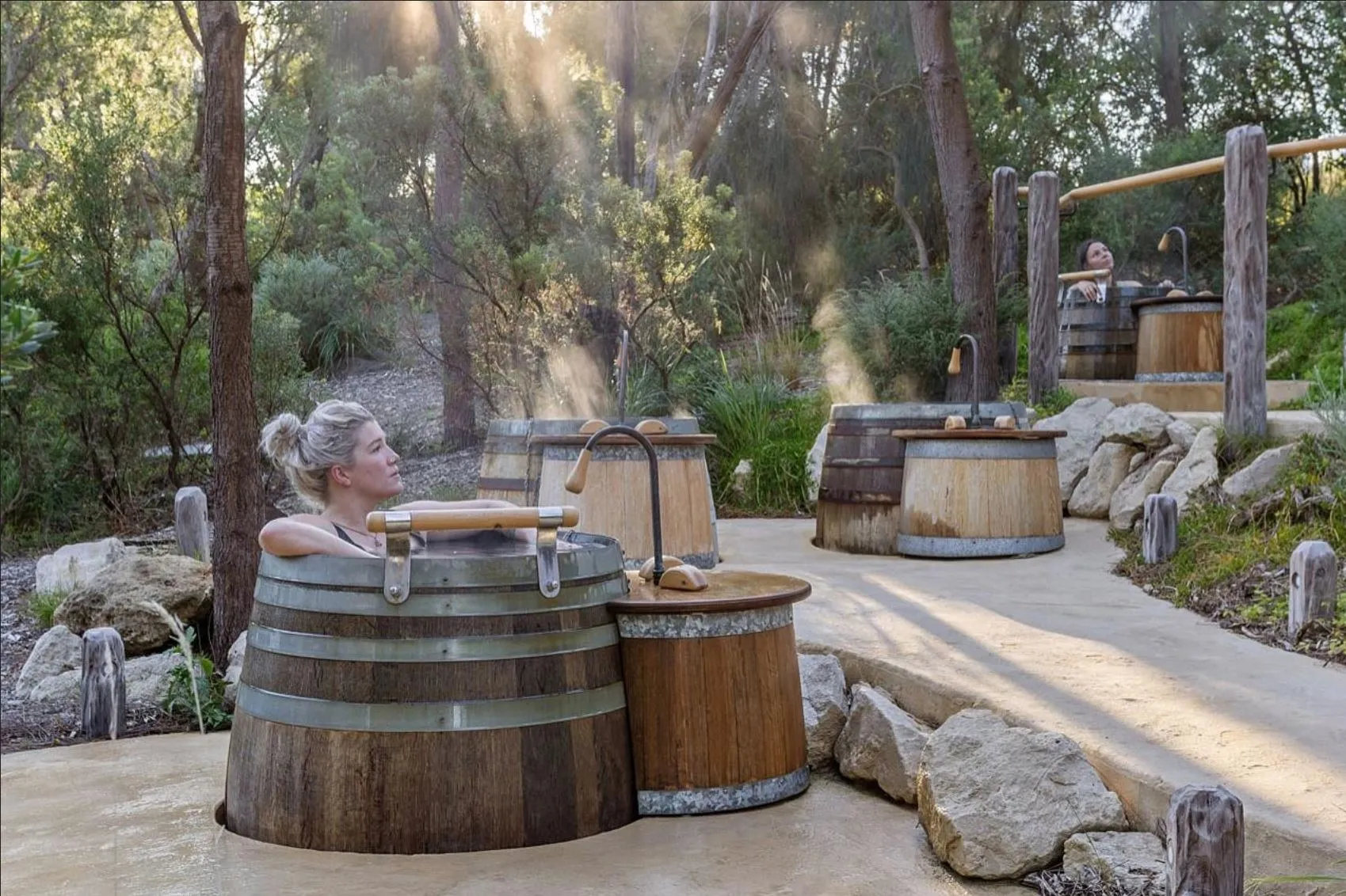 Private Baths, Peninsula Hot Springs