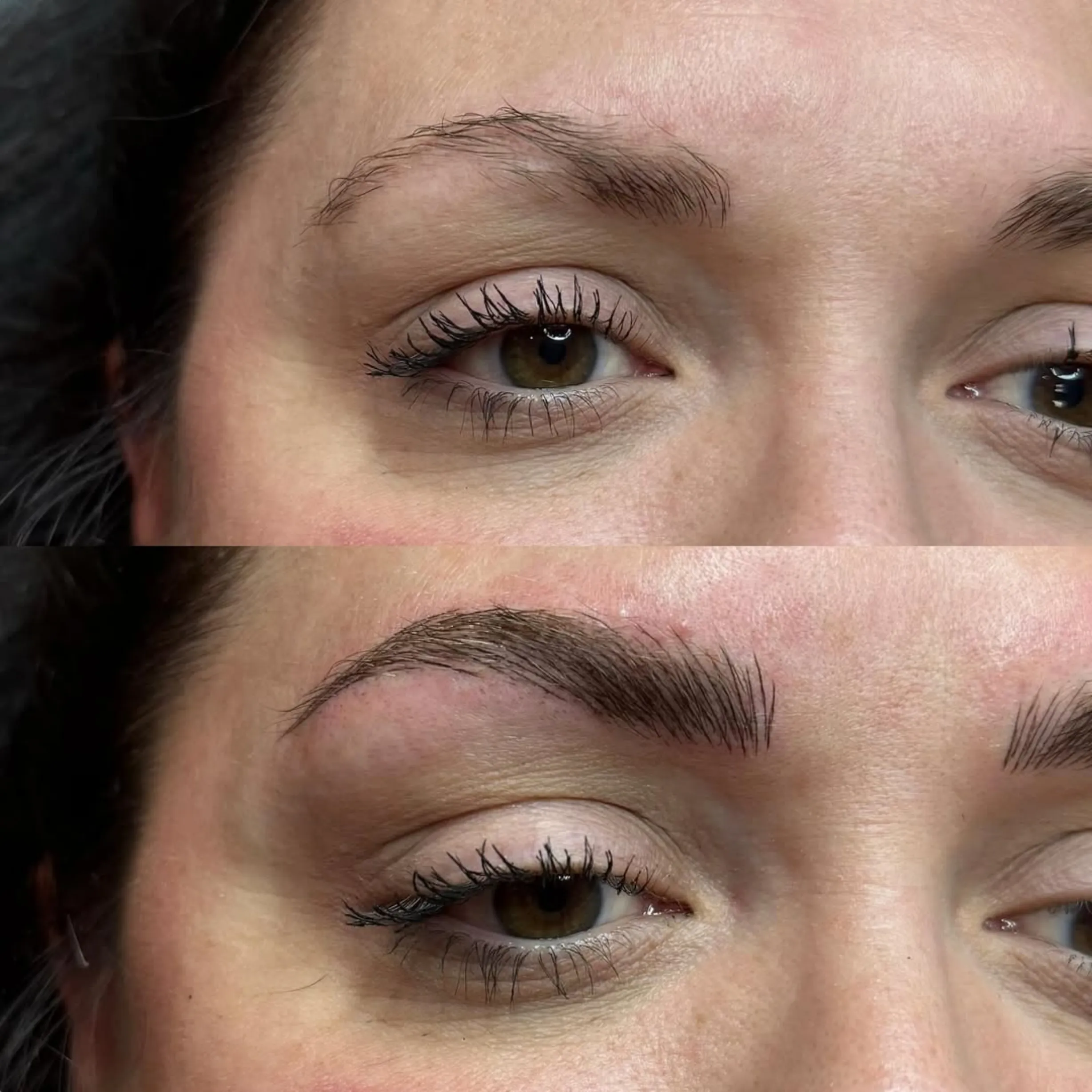 microblading healing process timeline